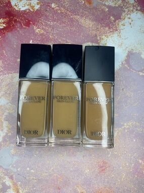 Dior Forever Skin Glow Foundation - Warm Beige/Tan Trio